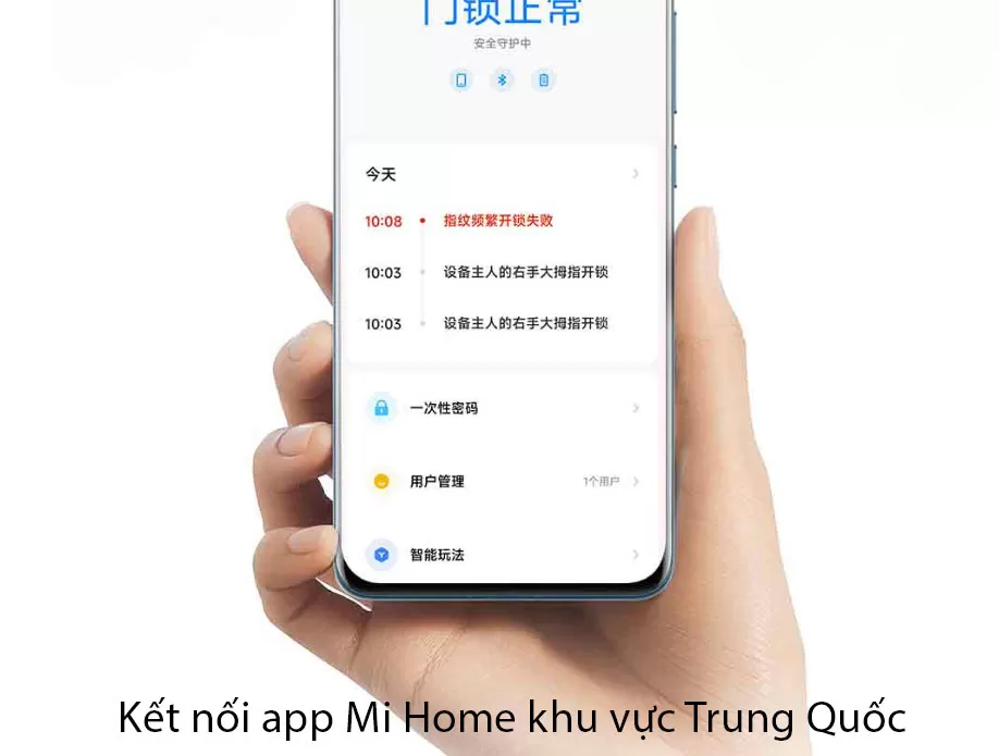 Khóa Cửa Vân Tay Thông Minh Xiaomi E30