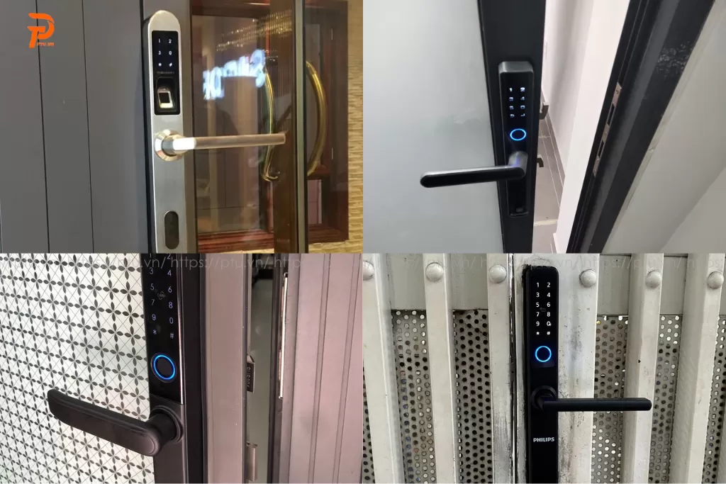 khóa cửa nhôm vân tay