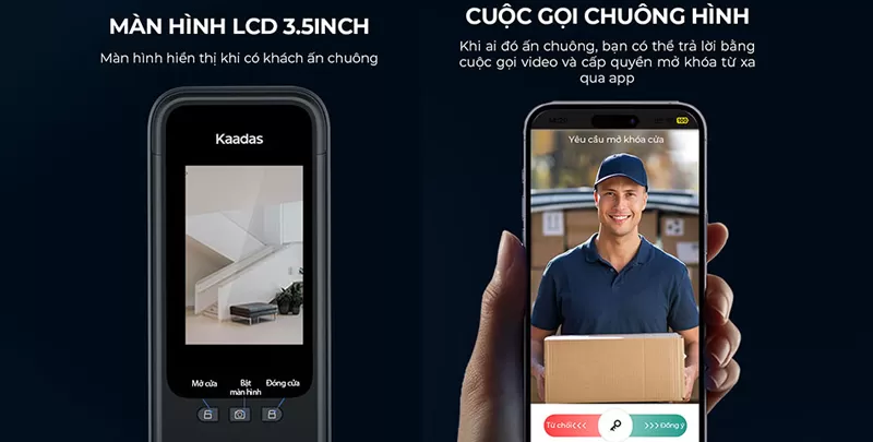 Khóa cửa thông minh Kaadas Q9-FVP