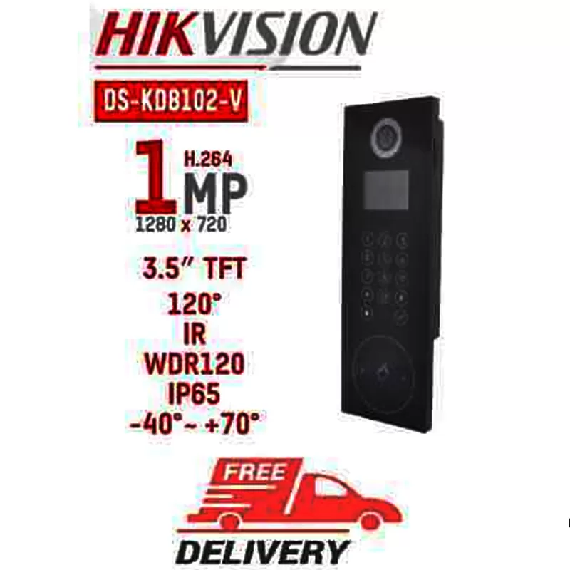 Nút Bấm Sảnh Chuông Cửa Hikvision DS-KD8102-2