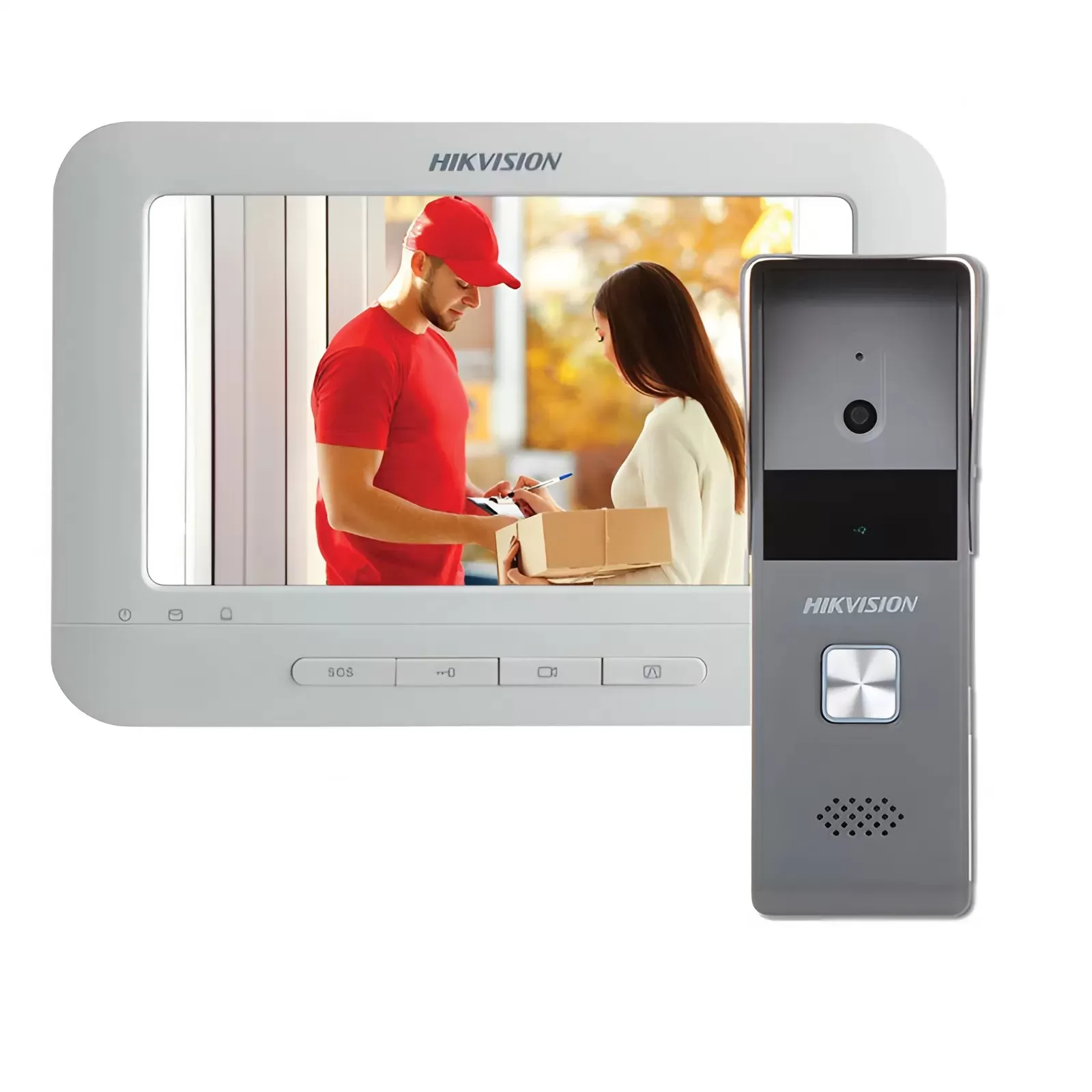 Bộ Chuông Cửa Màn Hình Hikvision DS-KIS203T