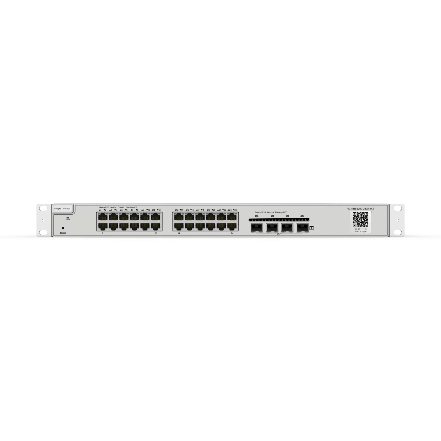 Thiết bị chuyển mạch Gigabit lớp 2 quản lý trên đám mây loại 24 cổng RG-NBS3200-24GT4XS