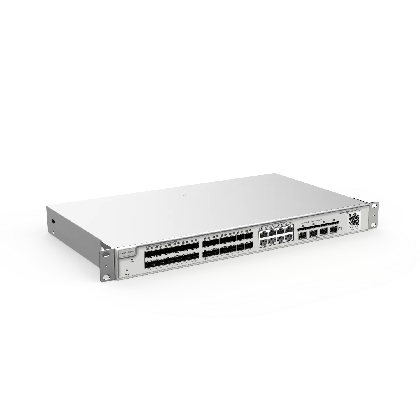 Thiết bị chuyển mạch Gigabit SFP lớp 2 quản lý trên đám mây loại 24 cổng RG-NBS3200-24SFP/8GT4XS