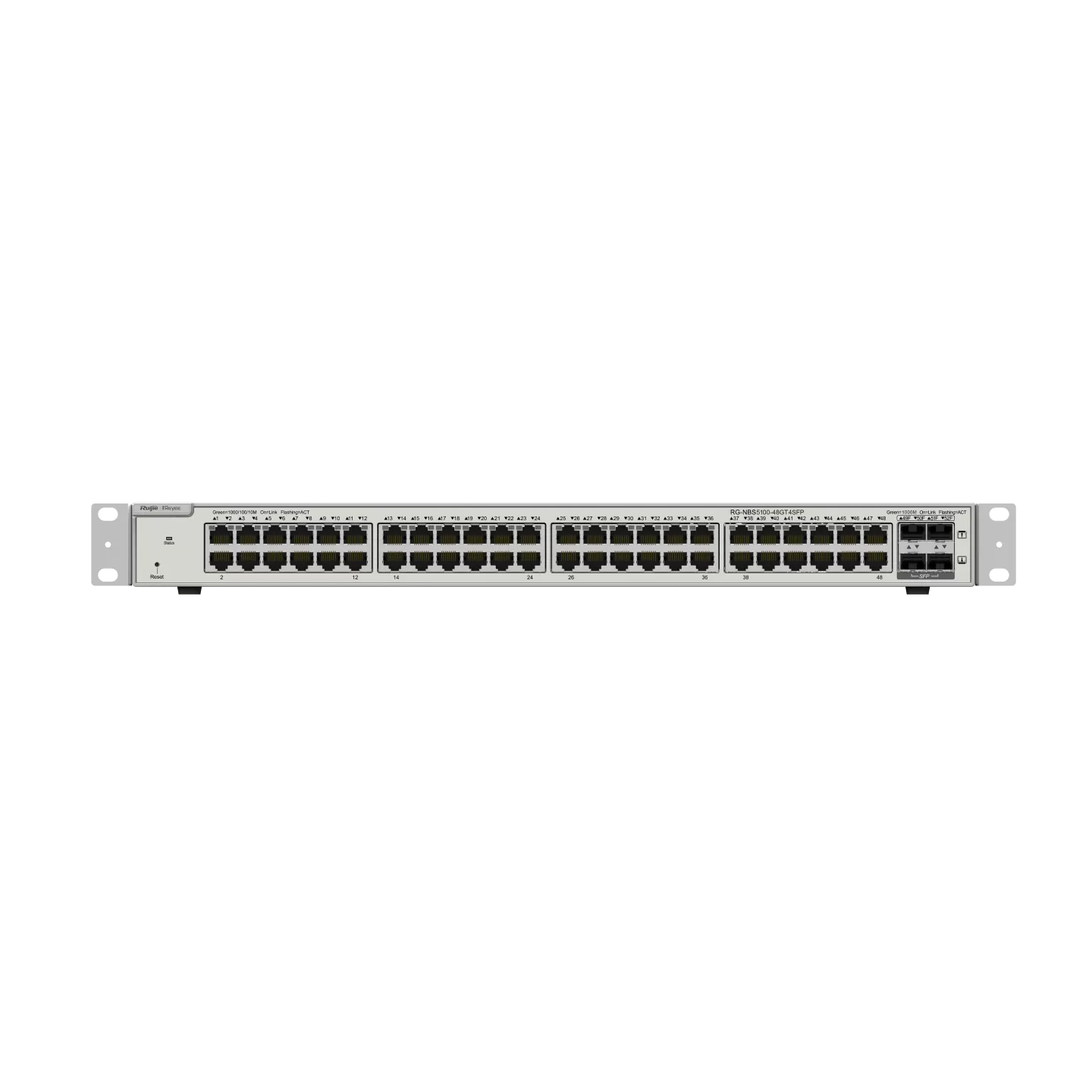 Thiết bị chuyển mạch Gigabit lớp 3 phi PoE loại 52 cổng RG-NBS5100-48GT4SFP